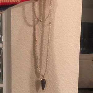 Long necklace/choker set